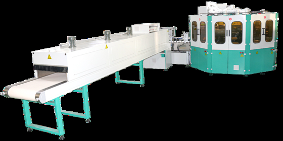 プラスチック、金属、ガラス用全自動ボトルスクリーン印刷機