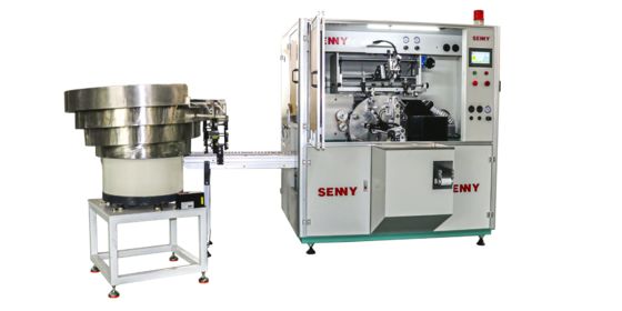 注射器とアイブロウペンシルのための全自動スクリーン印刷機