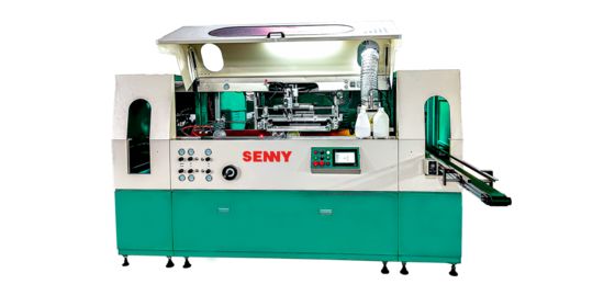 1-2L 50 pcs/Min 1-8色 プラスチック 丸いバケツ UVスクリーン印刷機