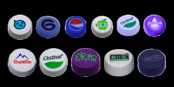 2色高性能自動ボトルキャップ印刷機 1600個/分