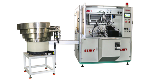 8 作業 ステーション 1 色 完全 自動 スクリーン プリンタ 注射器/眉毛 鉛筆