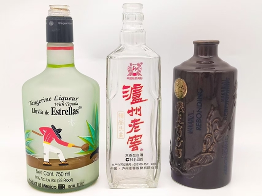 2400pcs/Hr ガラスボトルコンテナの高さ50-350mmのための完全に自動スクリーン印刷機