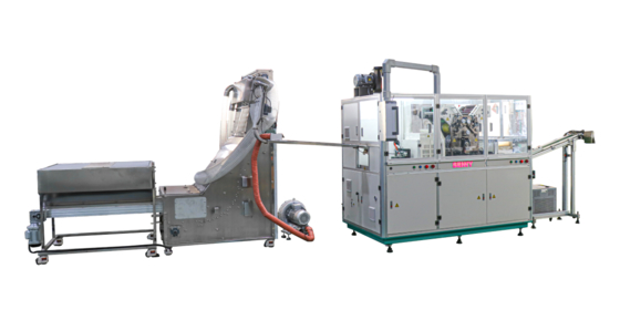 4色 1600個/分 プラスチックキャップ高速オフセット印刷機