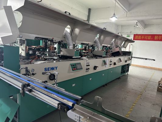 85pcs/Min ガラスのボトル 多彩のオートスクリーンプリンター 線形型金属機器