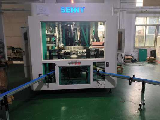 10 Work Station  Bottle Screen Printer Flame Treatment Up To 55pcs/Min 360-Degree