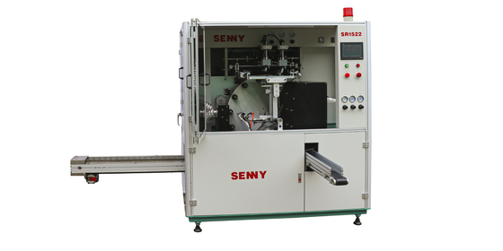 SR816 ソフトチューブ自動1色印刷機 操作が簡単なタッチスクリーン