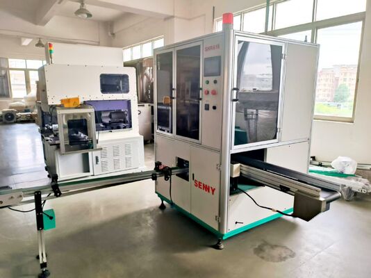 SHR618 自動熱印鑑機 サーボモーターと登録機能で 時速3000pcsまで