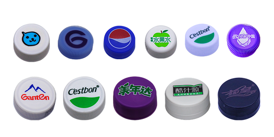 ペットボトルキャップ用自動UVオフセット印刷機、直径28〜38mm、1600個/分、1〜4色