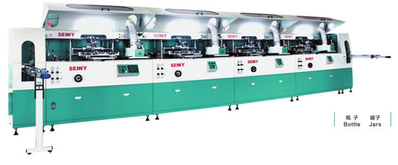 OEM 6000pcs/Hr コンテナのための8色スクリーン印刷機
