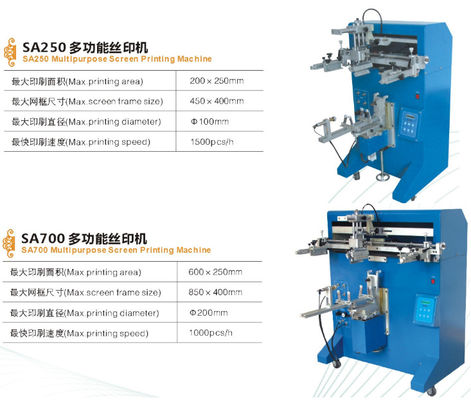 半自動スクリーン印刷機 シルクのための1000pcs/hr