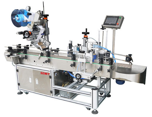 0.6mpa 1.5KW 丸いボトルのための自動ステッカーラベル機器