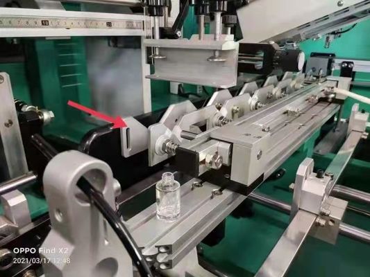 グラスボトルのための線形型多色自動スクリーンプリンター