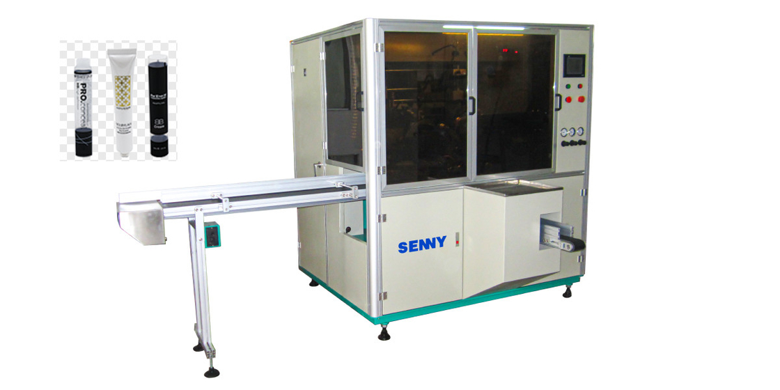 プラスチックソフトチューブスクリーン印刷機 オートマティック 1色 1675mm 60pcs/Min