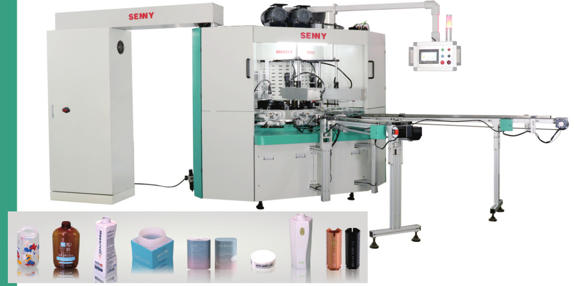 40pcs/Minute , 4 Colours Tube Screen Printing Machine For Small Containers 380v 50/60hz