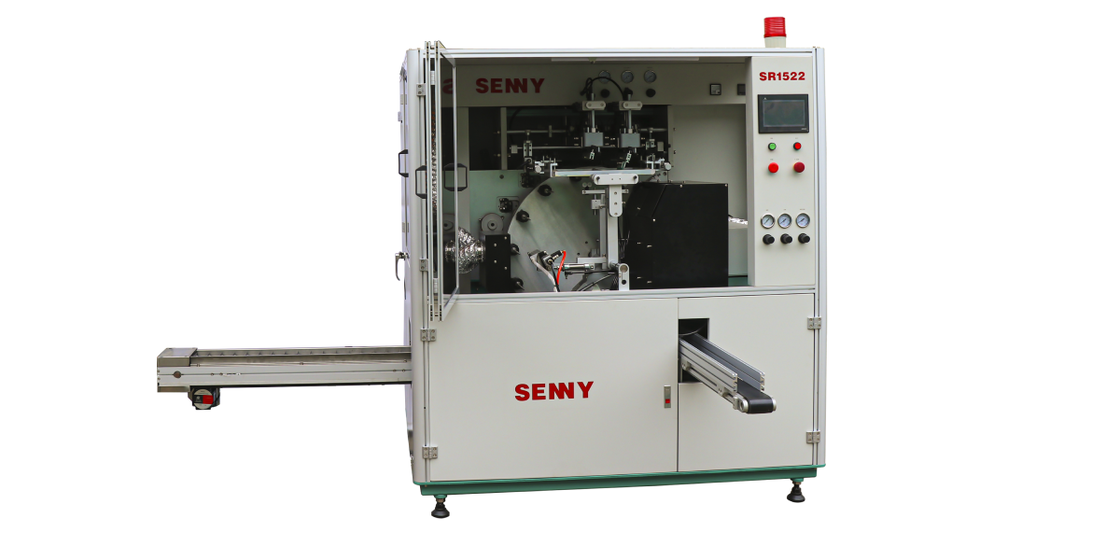 SR816 ソフトチューブ自動1色印刷機 操作が簡単なタッチスクリーン
