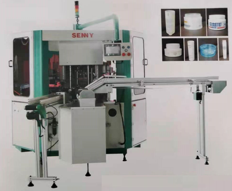 化粧品の容器のための3600pcs/Hr 3色スクリーンの印字機250x150mm